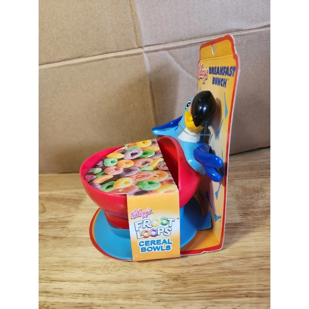 Vintage 2000s Froot Loops Cereal Bowl In Unopened Package